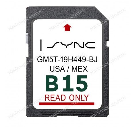 Ford B15 SYNC GM5T-19H449-BJ SD card 2024 USA / Mexico maps price