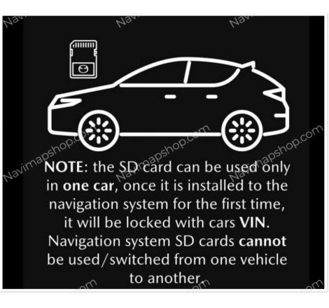 Opel Vauxhall 86775532 SD card 2022 Europe maps