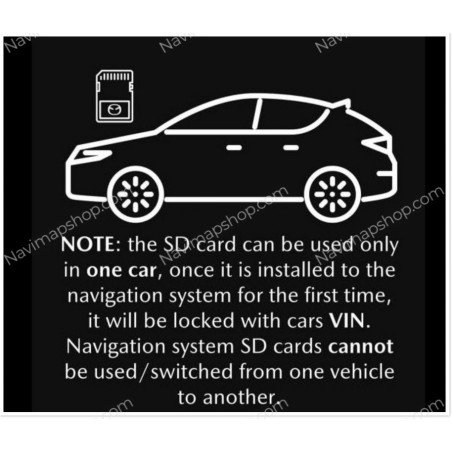 Opel Vauxhall 86775532 SD card 2022 Europe maps