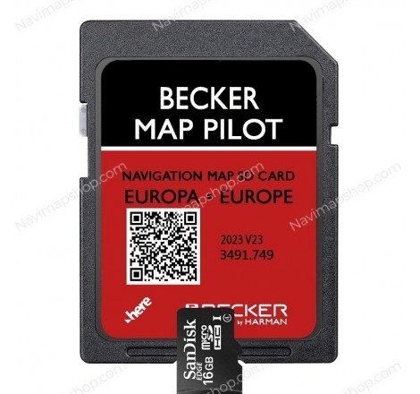 Mercedes Benz A1729064601 SD card Becker Map Pilot V23 2023 Europe GPS Navigation System Maps Updates price