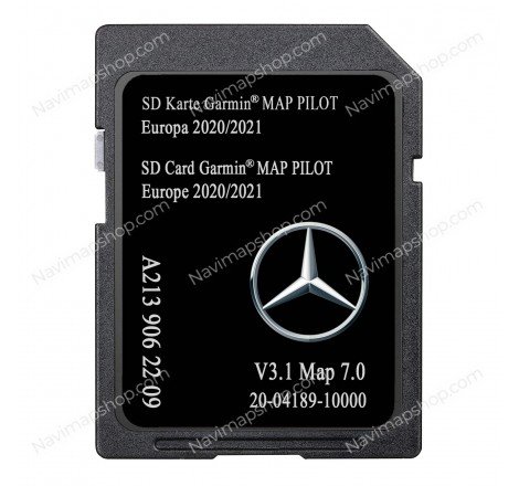 Mercedes Benz A2059062209 SD Card 2020 / 2021 Europe NTG 5.5 GPS Navigation System Maps Updates sale