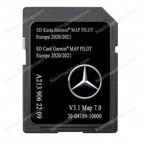 Mercedes Benz A2059062209 SD Card 2020 / 2021 Europe NTG 5.5 GPS Navigation System Maps Updates price