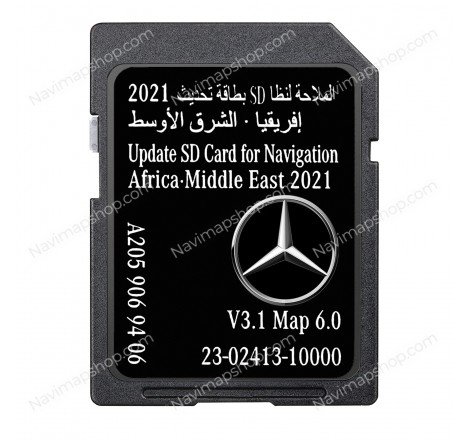 Mercedes Benz A2059069406 SD Card 2021 Africa Middle East NTG 5.5 GPS Navigation System Maps Updates price