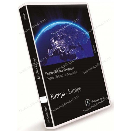 MERCEDES-BENZ NAVIGATION SYSTEM UPDATE SD CARD 2023/2024 EUROPE NTG 5.5 sale