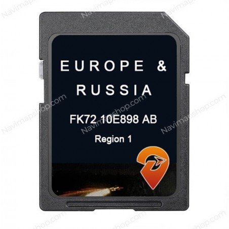 Land Rover FK72-10E898-AG SD card Europe / UK / Russia maps