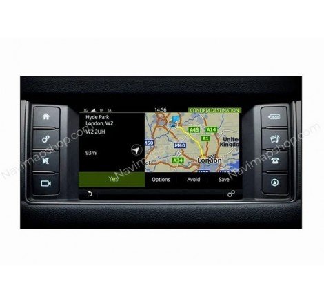 Land Rover FK72-10E898-AG SD card Europe / UK / Russia maps