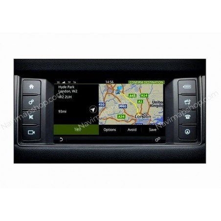 Land Rover FK72-10E898-AG SD card Europe / UK / Russia maps