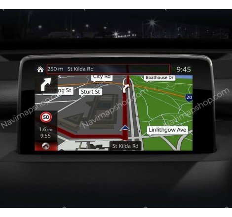 Mazda KGSE66EZ1 SD card 2024 Europe - GPS Navigation System Maps Updates Low Price