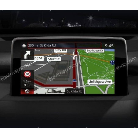 Mazda KGSE66EZ1 SD card 2024 Europe - GPS Navigation System Maps Updates Cheap