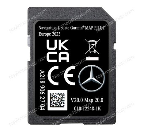 Mercedes A2189062404 SD card Garmin Map Pilot V20 2023/2024 Europe maps price