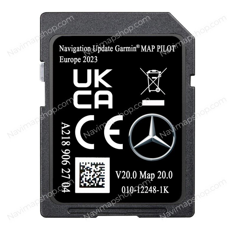 Mercedes A2189062404 SD card Garmin Map Pilot V20 2023/2024 Europe maps price