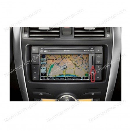 Toyota PZ445-SD333-0U TNS 510 SD card 2021 Europe GPS Navigation System Maps Updates sale