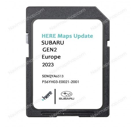 Subaru Gen2 P56YH03-E0022-2001 Navigation Micro SD card 2023 Europe GPS Navigation System Maps Updates price