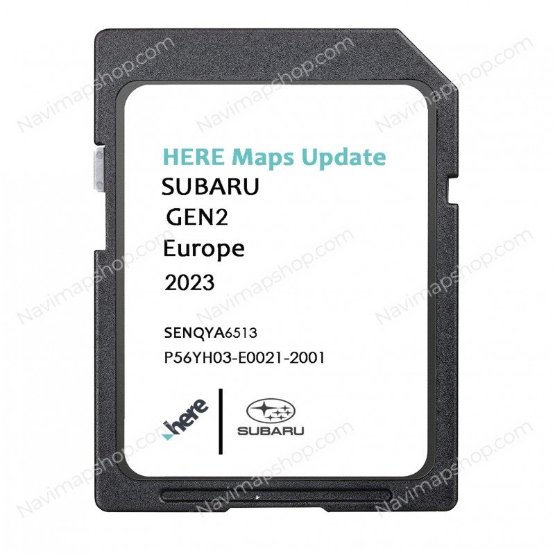 Subaru Gen2 P56YH03-E0022-2001 Navigation Micro SD card 2023 Europe GPS Navigation System Maps Updates price