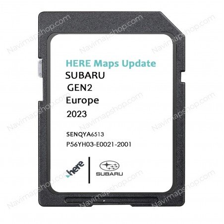 Subaru Gen2 P56YH03-E0022-2001 Navigation Micro SD card 2023 Europe GPS Navigation System Maps Updates price