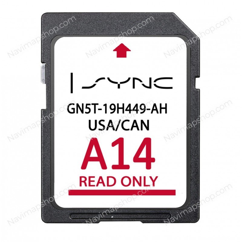 Ford A14 SYNC GM5T-19H449-AH SD card 2023 USA / Canada GPS Navigation System Maps Updates price