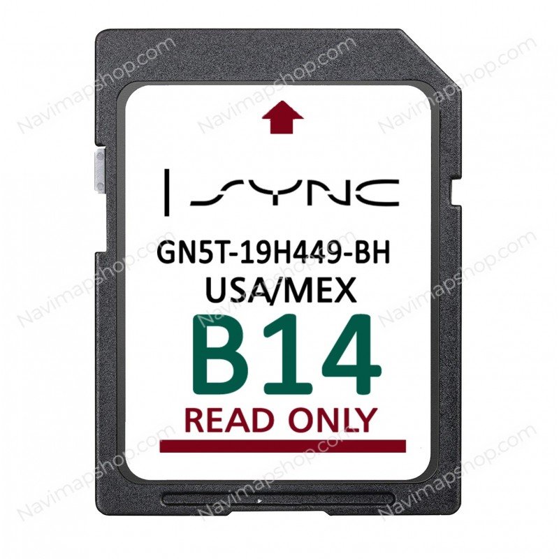 Ford B14 SYNC GM5T-19H449-BH SD card 2023 USA / Mexico GPS Navigation System Maps Updates price