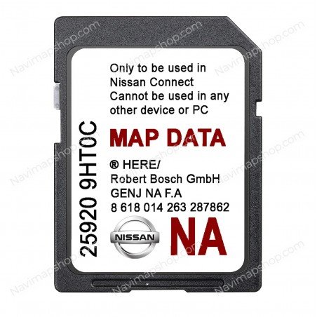 Nissan 25920-9HT0C SD card 2020 GPS Navigation System Maps Updates price