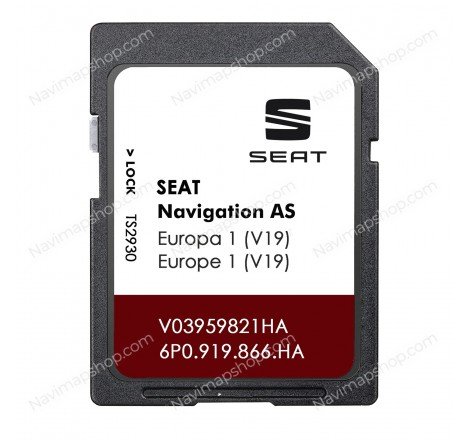 Seat MIB2 6P0919866HA SD card 2024 Europe GPS Navigation System Maps Updates price