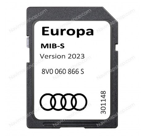Audi 8V0060866S SD card MIB-S 2023 Europe maps price