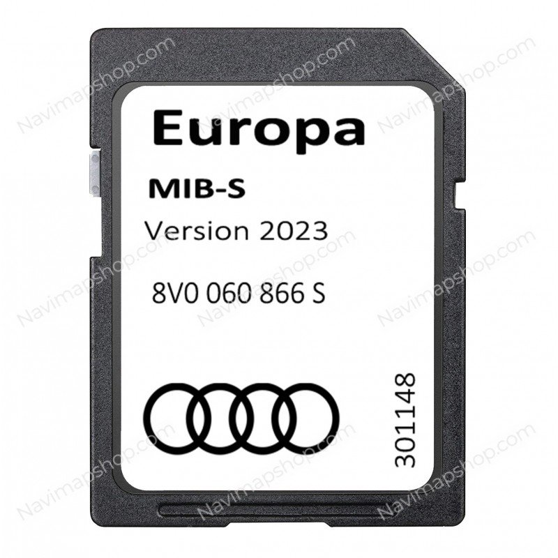 Audi 8V0060866S SD card MIB-S 2023 Europe maps price