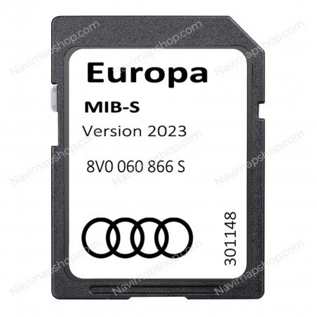 Audi 8V0060866S SD card MIB-S 2023 Europe maps price