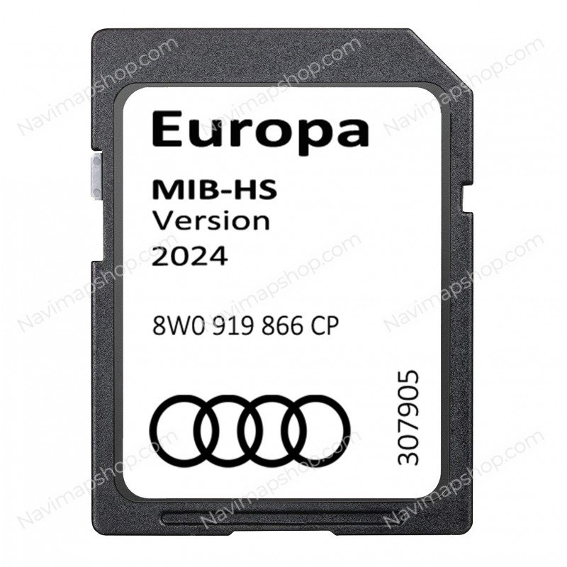 Audi 8W0919866CP SD card MIB-HS 2024 Europe maps price