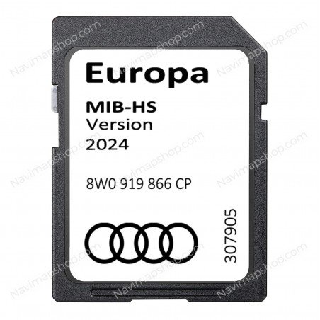 Audi 8W0919866CP SD card MIB-HS 2024 Europe maps price