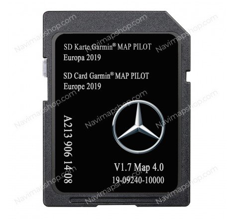 Mercedes A2139061408 SD card Garmin Map Pilot V4.0 2019 Europe maps price