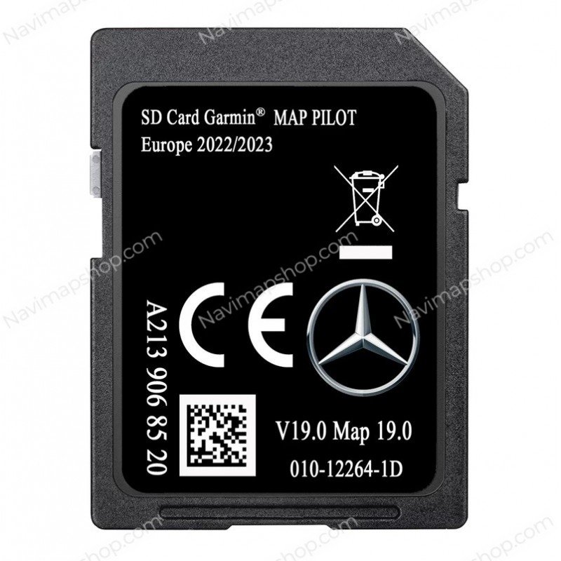 Mercedes A2139068520 SD card Garmin Map Pilot V19 2022 Europe maps price