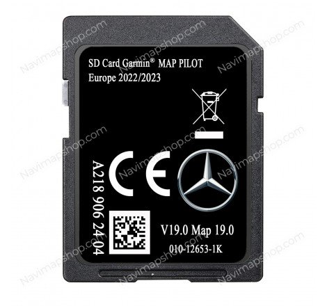 Mercedes A2189062404 SD card Garmin Map Pilot V19 2023 Europe maps price