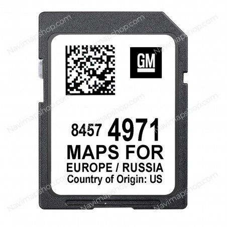 Opel Vauxhall  84574971 SD card 2020 Europe maps price