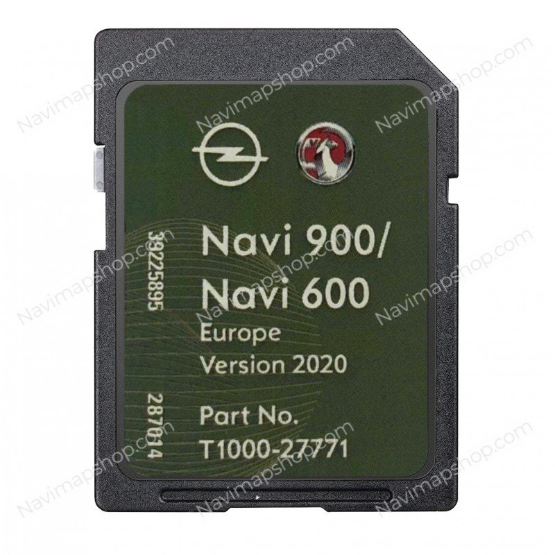 Opel Vauxhall  T1000-27771 SD card Navi 600/900 2020 Europe maps price