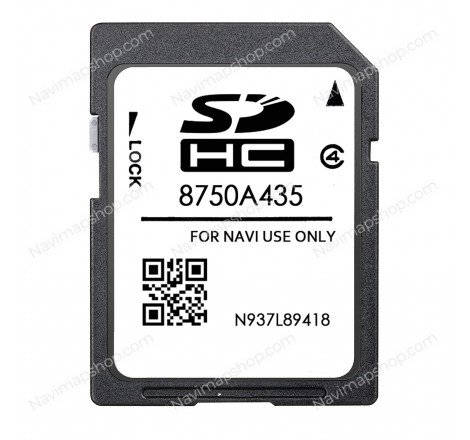 Citroën 8750A435 SD card C4 Aircross C-11 2023 Europe maps price