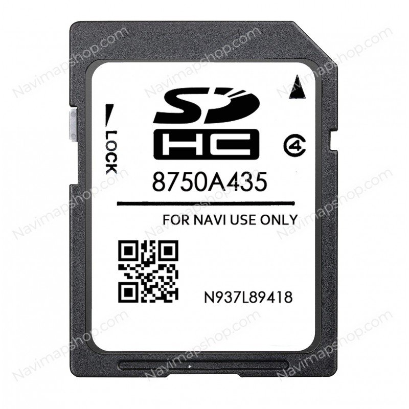 Citroën 8750A435 SD card C4 Aircross C-11 2023 Europe maps price