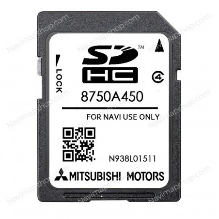 Mitsubishi 8750A450 SD card MMCS E11 E12 2023 Europe maps price