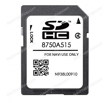 Peugeot 8750A515 SD card 4008 P-12 2023 Europe maps price