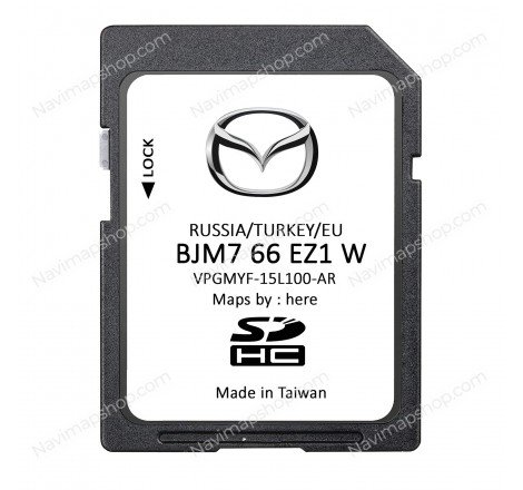Mazda BJM766EZ1W SD card 2023 Europe GPS Navigation System Maps Updates price