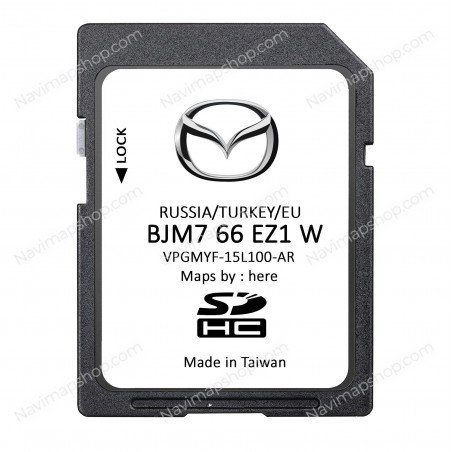 Mazda BJM766EZ1W SD card 2023 Europe GPS Navigation System Maps Updates price