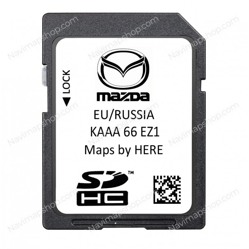Mazda KAAA66EZ1 SD card 2023 Europe GPS Navigation System Maps Updates price