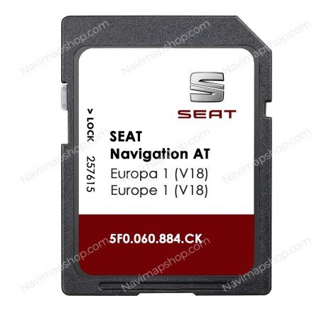 Seat MIB1 SD card 2023 Europe maps price