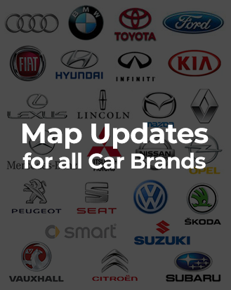 Map Updates for all Car Brands